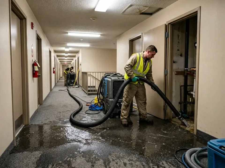 multi-unit-apartment-hallway-f-005 — frequently asked questions, Emergency Burst Pipe Water Extraction & Removal in Chalco,…